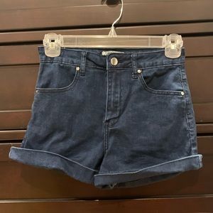 High waisted shorts